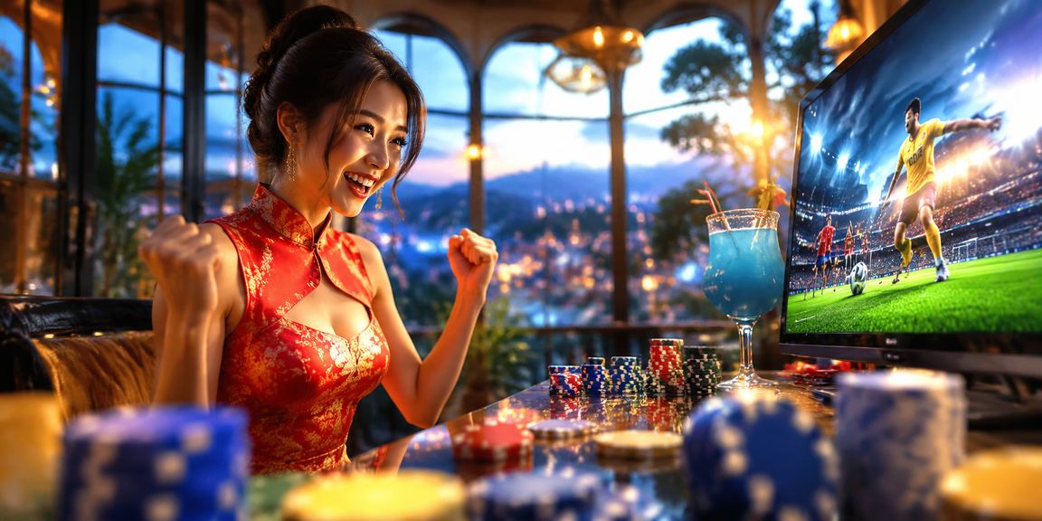 Giao diện tổng quan nền tảng cá cược trực tuyến với đồ họa sáng tạo và sắc nét